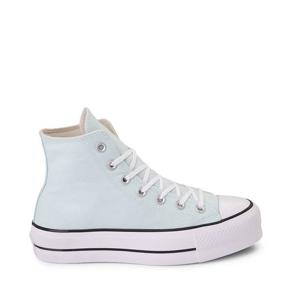 Womens Converse Chuck Taylor All Star Lift Hi Sneaker - Chance Of Rain canvas - Picture 9 of 10